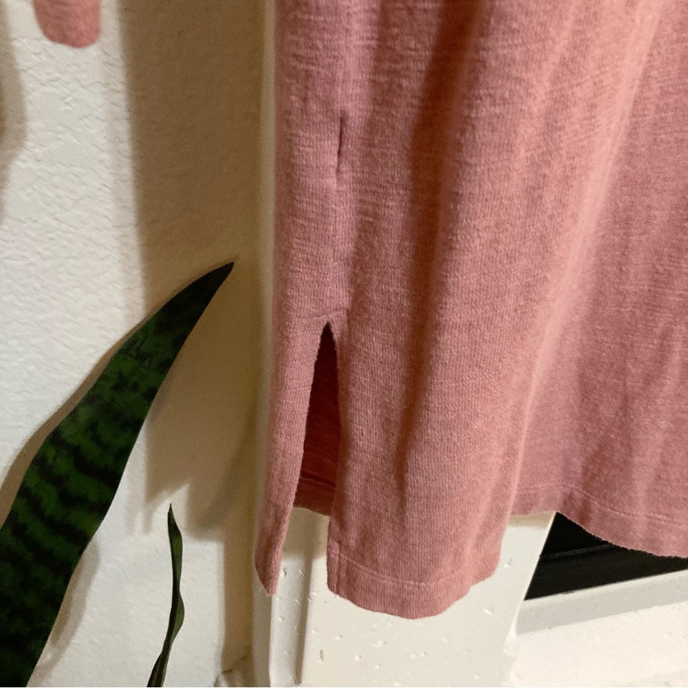 Girls Old Navy Pink Open Front Long Cardigan Sweater Size Youth L Large 10 - 12 - Picture 6 of 8